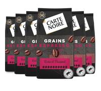 CARTE NOIRE - Café Grain Carte Noire Espresso - 100% Arabica - Paquet de 6 kg - Fabriqué en France