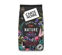 CARTE NOIRE - Café Grain Carte Noire "Secrets de Nature" - Congusta & Mundo Novo - Certifié Rainforest Alliance - Paquet de 1 kg - Fabriqué en France