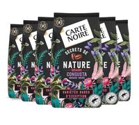 CARTE NOIRE - Café Grain Carte Noire "Secrets de Nature" - Congusta & Mundo Novo - Certifié Rainforest Alliance - Paquet de 6 kg - Fabriqué en France