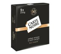 Carte Noire Café moulu arôme intense & goût unique, pur arabica - Les 2 paquets de 250g