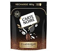 CARTE NOIRE - Café Soluble « Classique » - Café Instantané - Délicat et Aromatique - Eco-Recharche de 180 g - Fabriqué en France