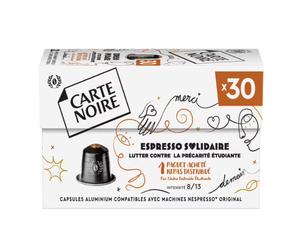 CARTE NOIRE Capsules compatibles Nespresso, 30 capsules