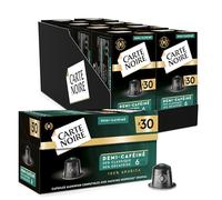 CARTE NOIRE - Capsules de Café Demi-cafeiné Numéro 6 Compatibles Nespresso-Café 100purcent Arabica-Lot de 30 x 8 Capsules Aluminium-Fabriqué en France (240 capsules)