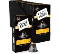CARTE NOIRE - Capsules de Café Espresso Lungo N° 6 Compatibles Nespresso® - Café Arabica - Lot de 10 x 10 Capsules Aluminium