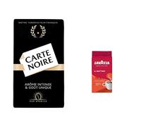 Carte Noire, Classique, Café Moulu Idéal pour les Cafetières Filtres, avec des Notes Suaves et Profondes, Paquet de 250g & Lavazza Il Mattino Café Moulu, Arabica et Robusta, Paquet de 250g