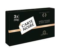 Carte Noire – Café moulu pur arabica classique – 3 x 250 g