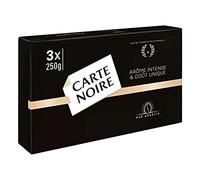 Carte Noire Classique, Café Torréfié Moulu Pur Arabica, 3 Paquets de 250 g