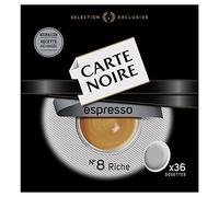Carte Noire Espresso Classique N°8 – 36 dosettes souples