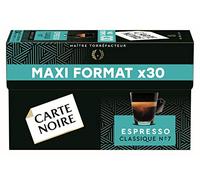 Carte Noire Espresso N7 Classique - 120 Capsules Compatibles Nespresso (Lot de 4 x 30)