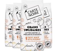 CARTE NOIRE - Grains Solidaires - Intensité 7 - Projet solidaire - 100% Arabica - Certifié Rainforest Alliance - Intense et Aromatique - 2Kg