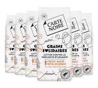 CARTE NOIRE - Grains Solidaires - Intensité 7 - Projet solidaire - 100% Arabica - Certifié Rainforest Alliance - Intense et Aromatique - 3Kg