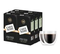 Carte Noire - Lot de 1,5Kg de café moulu Classique et 2 tasses Bodum