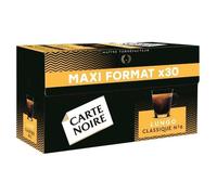 CARTE NOIRE - LOT DE 4 - CARTE NOIRE - Café Lungo Classique N°6...