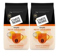 CARTE NOIRE - Petit Déjeuner - Café en Grains - Intense et Généreux - Paquet de 2 kg