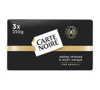 CARTE NORE - Café Moulu 100% Arabica, Goût Intense Arôme Classique Préservé, 3x250g - Lot De 3