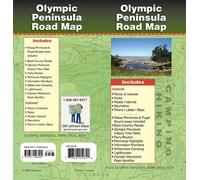 Carte - Olympic Peninsula, Washington | GM Johnson