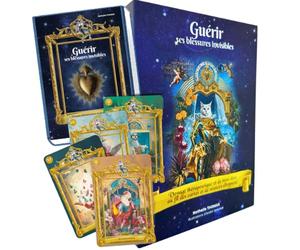 Carte Oracle Divinatoire Français - 49 Cartes de Voyance Intuitive avec Livre Explicatif - Carte Oracles Spirituel - Hypnose et Intuition - Cartomancie - Séances d’hypnose - Tarot Divinatoire Francais