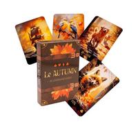 Carte Oracle - Jeu De Cartes Divination | 36+2 Cartes De Tarot Pour Débutants Avec Guide D'éducation, Reproduction Aléatoire Et Lectures Amusantes Pour Fêtes, Méditation, Découverte De Soi-Pratic