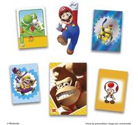 Carte panini - super mario - trading cards blister 4 pochettes