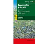 Carte panoramique été/hiver - Autriche | Freytag & Berndt