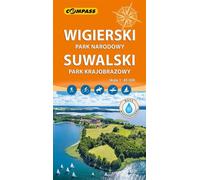 Carte - Parc national de Wigierski, Suwalski 1:40 000
