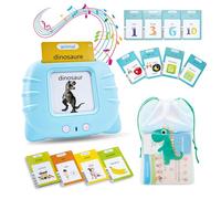 Carte Parlante Montessori - 510 Mots (255 Cartes) - Flash Cards Educative Bilingue Français Anglais - Jouet Éducatif Enfant 2 à 6 Ans - Apprentissage Vocabulaire - Mode Musique avec 3 Chansons