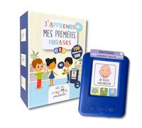 Carte Parlante Montessori Francais avec des Pictogramme - Cartes Parlantes Français | Apprendre Les Mots et Les Phrases | J’apprends Mes Premières Phrases