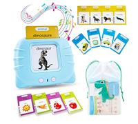 Carte Parlante Montessori | Jeux Educatif 3 Ans avec Musique | Mot Ami pour Ecouter et Apprendre Le Français Anglais | Jouet pour Enfant de 2 à 6 Ans | 224 Mots Interactif pour Développer Le Langage