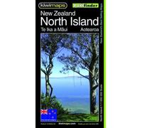 Carte Pathfinder - Île du Nord (Nouvelle-Zélande) | Kiwi Maps