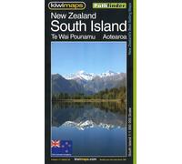 Carte Pathfinder - Île du Sud (Nouvelle-Zélande) | Kiwi Maps