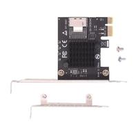 Carte PCI-E Riser avec vis de déflecteur demi-hauteur 6Gbps, carte d'ordinateur PCI-E 1x vers Mini SAS SFF-8087 Riser