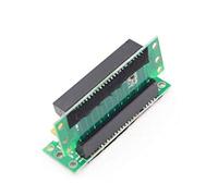 Carte PCI-E X8 tourne à gauche à 90 degrés, hauteur 1U, carte adaptateur PCI-E 8x.