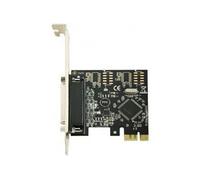 Carte PCI-Express 1X - 1 port Imprimante Parallèle DB25