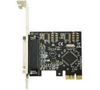 Carte PCI-Express 1X - 1 port Imprimante Parallèle DB25 G