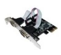 Carte PCI-Express 1X - 2 ports série RS232 G