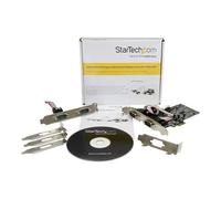 Carte pci express avec 4 ports db-9 rs232 - adaptateur pcie série - ua