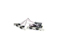 StarTech - Carte PCI Express PEX4S553 - 4 ports DB-9 RS-232 UART 16550
