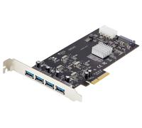 Carte PCI-Express 4 Ports USB 3.2 Gen 1, 4x USB-A - P5Q4A-USB-CARD STARTECH