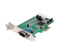 Carte pci express à faible encombrement avec 1 port rs232 - adaptateur