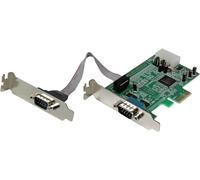 Carte PCI Express à Faible Encombrement avec 2 Ports Série RS232 - UART 16550 (PEX2S553LP)