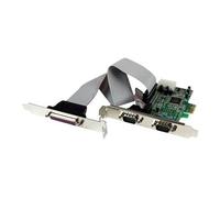 Carte pci express 2 ports série rs232 1 port parallèle - uart 16550 -