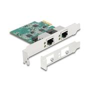 DeLock Carte PCI Express x1 RTL8125 – 2 x RJ45 2,5 Gigabit LAN