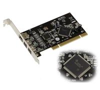KALEA-INFORMATIQUE Carte contrôleur PCI Firewire 800 et 400 IEEE1394A et IEEE1394B sur Port PCI 2+1 Sorties avec Chipset TI SN082AA2
