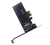 Carte PCIE 1 x 4 x HDDs Interfaces Convertisseurs pour édition 2013-2017 Prend en charge la vitesse de transfert de données 5 Gbit/s SSD Adaptateurs carte
