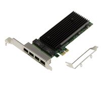 KALEA-INFORMATIQUE Carte PCIe x1 4 Ports RJ45 Gigabit Intel 82576