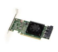 Carte PCIe 3.0 16x pour 4 SSD U.2 NVMe (U2 NGFF) ou 4 ports PCIe x4. Multi Host Switch Card. CHIPSET PLX PEX 8747 128Gb