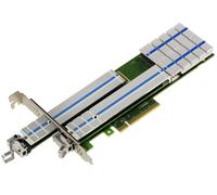 KALEA-INFORMATIQUE Carte contrôleur PCIe 3.0 x8 pour 2 SSD M.2 NVMe M Key HARWARE Raid 0 1, JBOD avec Racks tiroirs extractibles et Hotplug