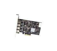 StarTech.com Carte PCIe 4 Ports USB 3.2 Gen 2 10Gbps - Carte Contrôleur Hôte USB 3.1/3.2 Gen 2 Type-A PCI Express 3.0 x 2 - 4xUSB-A - Carte Adaptateur PCIe USB - Windows/Mac/Linux (PEXUSB314A2V2) - adaptateur USB - PCIe 3.0 x4 - USB 3.1 Gen 2 x 4