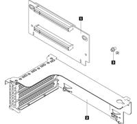 Carte PCIe Lenovo DCG TS x16/x8