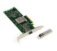 Carte PCIe Réseau LAN 8G Fibre SFP + - QLOGIC QLE2560 - Avec Module LC MMF SFP+ 850nm fourni